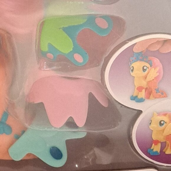 my little pony fim g4 nib fluttershy land & sea snap on fashion - Picture 6 of 6